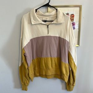 Target color block pullover